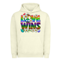 Pigment Pistachio Pride LGBTQ+ Love Wins Urban Hoodie - BundleAndBundleShop