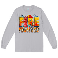 Moon Dust firefighter Long Sleeve Tee - Zillion Design Studio