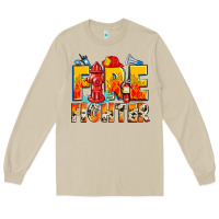 Mushroom firefighter Long Sleeve Tee - Zillion Design Studio