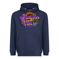 Navy autumn vibes Heavyweight Hoodie - JahusDesignShop