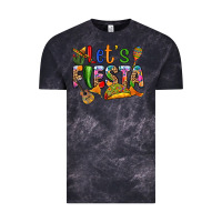 Cloud Black Let's fiesta Vintage Tee - RanaPortraitStore