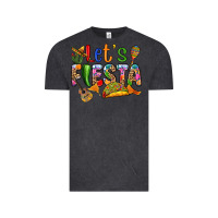 Vintage Black Let's fiesta Vintage Tee - RanaPortraitStore