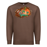 Chestnut tis the season football pumpkin Premium Sweatshirt - AdoDesignShop
