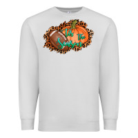 Dove Grey tis the season football pumpkin Premium Sweatshirt - AdoDesignShop