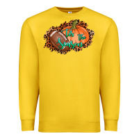 Lemon tis the season football pumpkin Premium Sweatshirt - AdoDesignShop