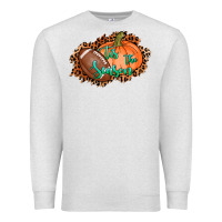 Oatmeal Heather tis the season football pumpkin Premium Sweatshirt - AdoDesignShop
