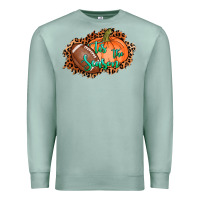Tis The Season Football Pumpkin Premium Sweatshirt | Teevron