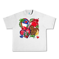 Lunar Rock dominican republic  hearts Urban Heavy Tee - texasbilliewilder
