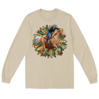 Mushroom sunflower rodeo Long Sleeve Tee - RanaPortraitStore