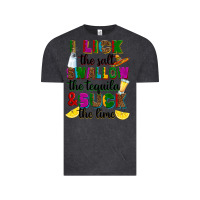 Vintage Black I lick the salt swallow the tequila Vintage Tee - RanaPortraitStore