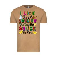 I Lick The Salt Swallow The Tequila Vintage Tee | Teevron