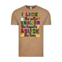 Vintage Coffee I lick the salt swallow the tequila Vintage Tee - RanaPortraitStore