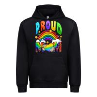 Black Western Proud Mom Urban Hoodie - BundleAndBundleShop