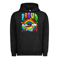 Pigment Black Western Proud Mom Urban Hoodie - BundleAndBundleShop