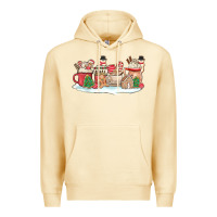 Pina Colada christmas cookie coffe cups Premium Hoodie - MaliasSmallBusiness