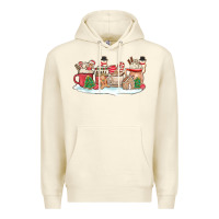Sandshell christmas cookie coffe cups Premium Hoodie - MaliasSmallBusiness