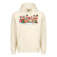 Tofu christmas cookie coffe cups Premium Hoodie - MaliasSmallBusiness