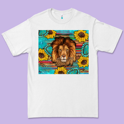 Western Lion Tumbler Premium Tee Designed By Artiststas