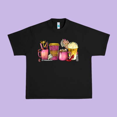 Urban Heavy Tee boss lady coffee cups with money