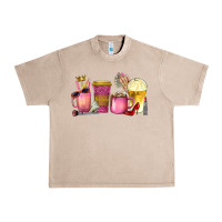 French Oak boss lady coffee cups with money Urban Heavy Tee - texasbilliewilder