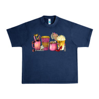 Navy boss lady coffee cups with money Urban Heavy Tee - texasbilliewilder