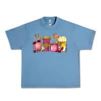 Pebble Blue boss lady coffee cups with money Urban Heavy Tee - texasbilliewilder