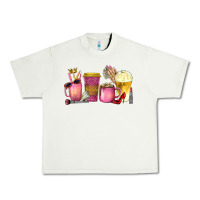 Pistachio boss lady coffee cups with money Urban Heavy Tee - texasbilliewilder