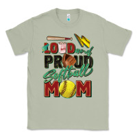 Matcha loud and proud softball mom Classic Tee - Zillion Design Studio