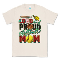 Natural loud and proud softball mom Classic Tee - Zillion Design Studio