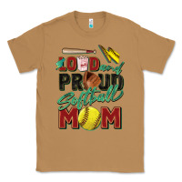 Toasted Coconut loud and proud softball mom Classic Tee - Zillion Design Studio
