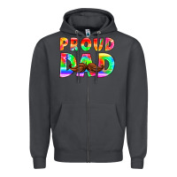 Smoke proud dad Zipper Hoodie - HRA Design Shop