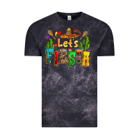 Cloud Black Let's fiesta Vintage Tee - RanaPortraitStore