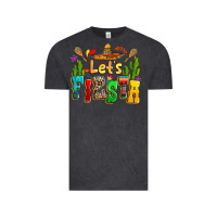 Vintage Black Let's fiesta Vintage Tee - RanaPortraitStore