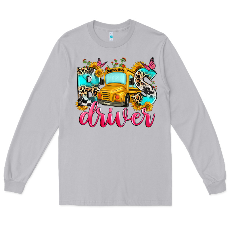 Bus Driver Long Sleeve Tee by Zillion Design Studio | Teevron