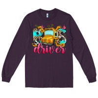 Plum bus driver Long Sleeve Tee - Zillion Design Studio