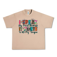 Burro i speak my mind because it hurts to bite my tongue Urban Heavy Tee - Zillion Design Studio