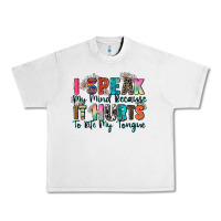 Lunar Rock i speak my mind because it hurts to bite my tongue Urban Heavy Tee - Zillion Design Studio