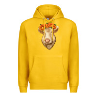 Lemon Charolais Cow Premium Hoodie - RanaPortraitStore