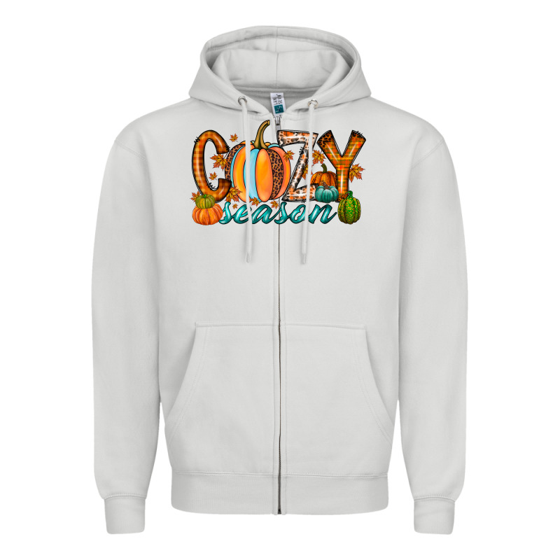 Cozy Season Zipper Hoodie by RacoonDesign | Teevron