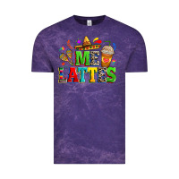 Cloud Purple Me lattes Vintage Tee - RanaPortraitStore