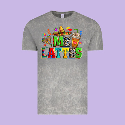 Vintage Tee Me lattes