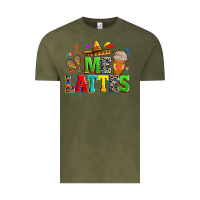 Vintage Olive Me lattes Vintage Tee - RanaPortraitStore