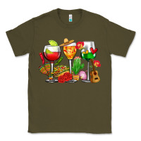 Army Green mexico wine glasses cups Classic Tee - CTS Tumbler Store