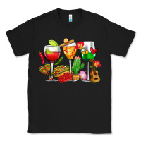 Black mexico wine glasses cups Classic Tee - CTS Tumbler Store