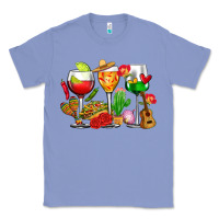Colony Blue mexico wine glasses cups Classic Tee - CTS Tumbler Store