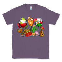 Lavender mexico wine glasses cups Classic Tee - CTS Tumbler Store