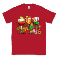 Red mexico wine glasses cups Classic Tee - CTS Tumbler Store
