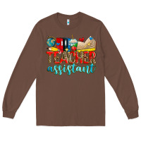 Chestnut teacher assistant Long Sleeve Tee - Zillion Design Studio