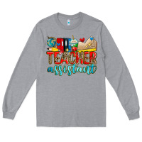 Heather Grey teacher assistant Long Sleeve Tee - Zillion Design Studio