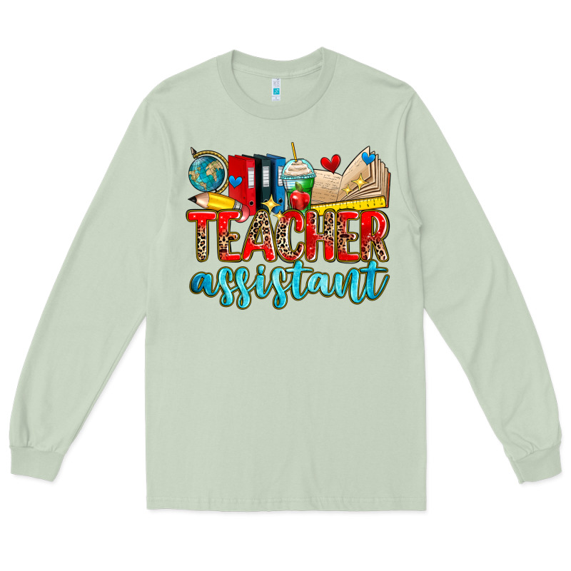 Teacher Assistant Long Sleeve Tee by Zillion Design Studio | Teevron